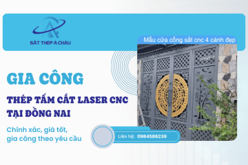 Thép tấm cắt laser CNC Đồng Nai chính xác, gia công theo yêu cầu