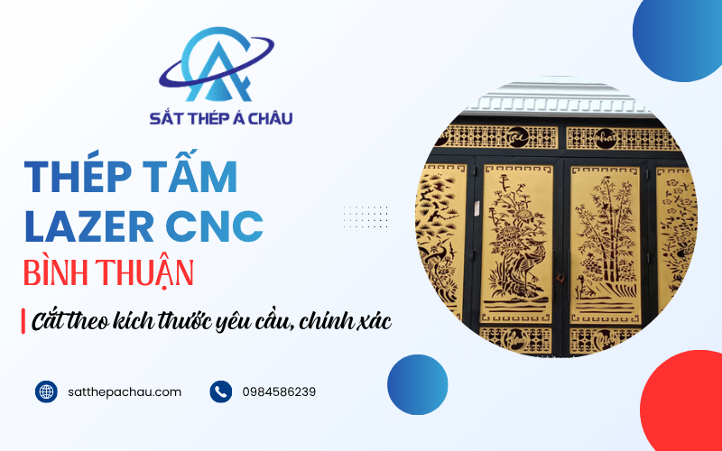Thép tấm lazer CNC Bình Thuận